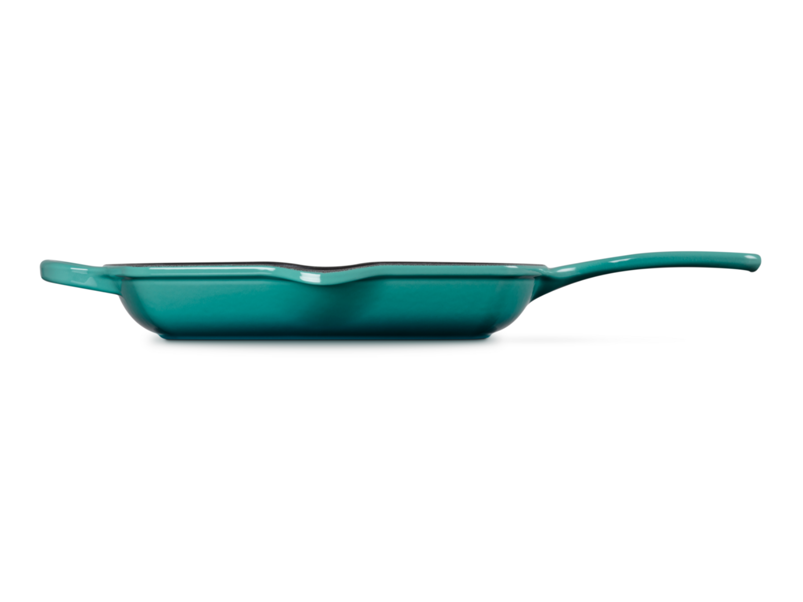 Le Creuset Grillpfanne Signature quadratisch bleu riviera 26cm - Produktbild 6