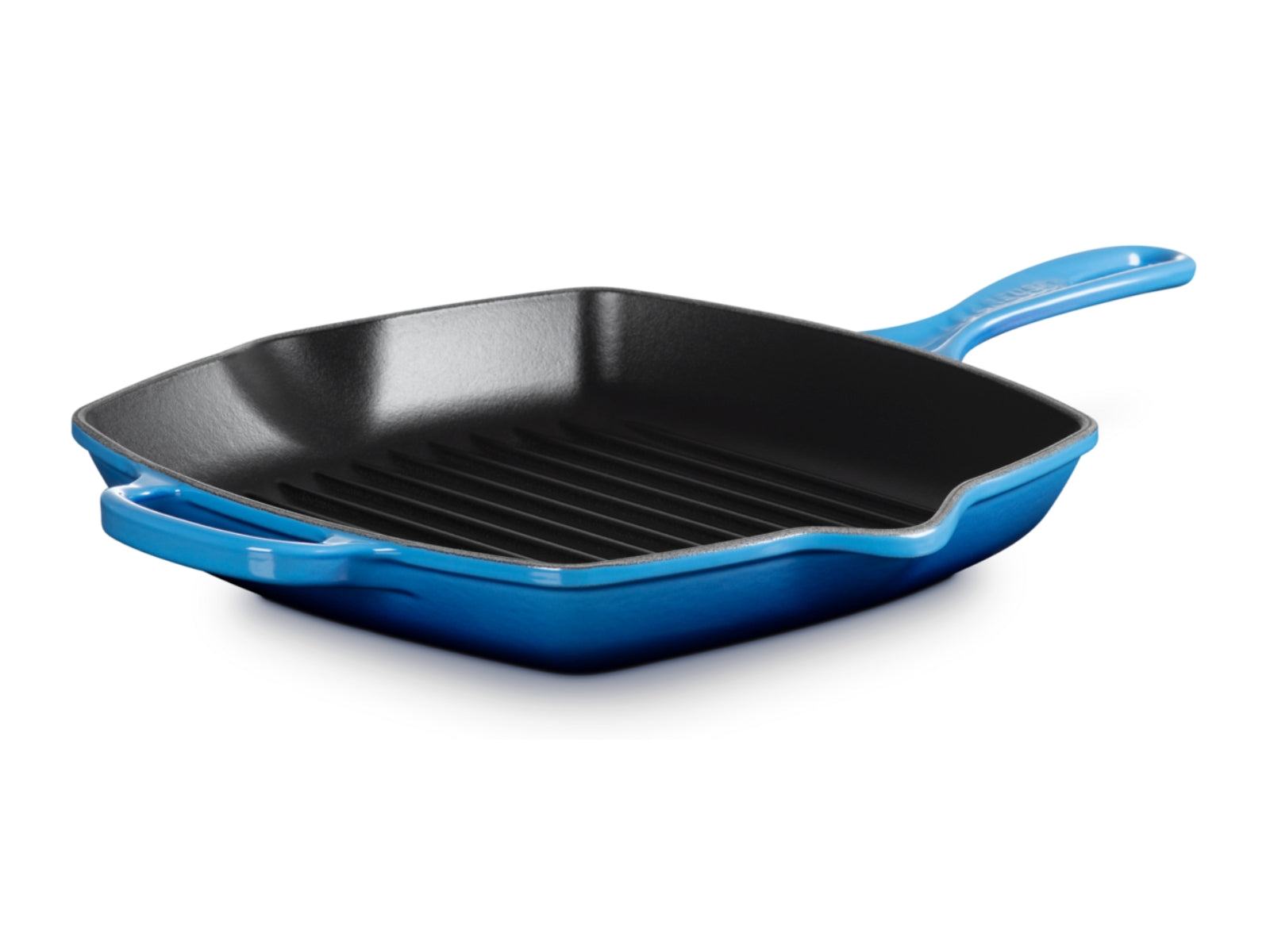 Le Creuset Grillpfanne Signature quadratisch azure 26cm - Produktbild 6