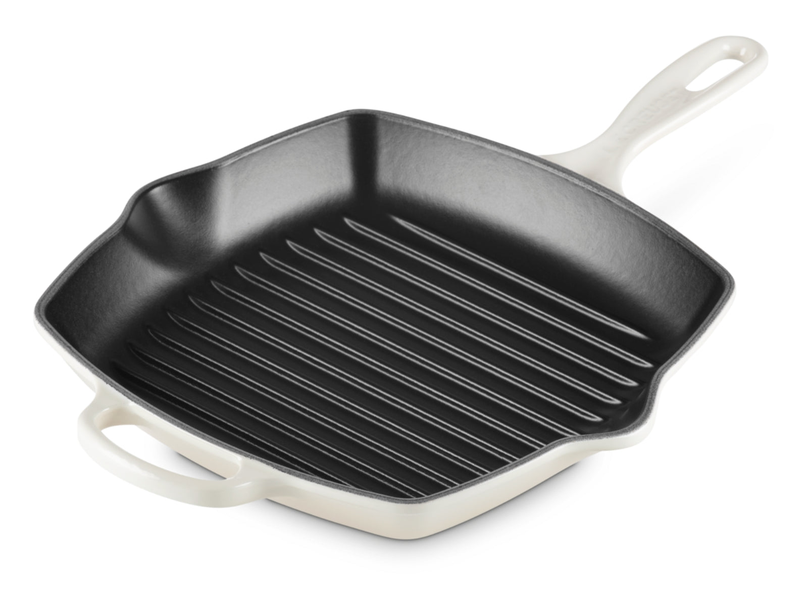 Le Creuset Grillpfanne Signature quadratisch meringue 26cm - Produktbild 5