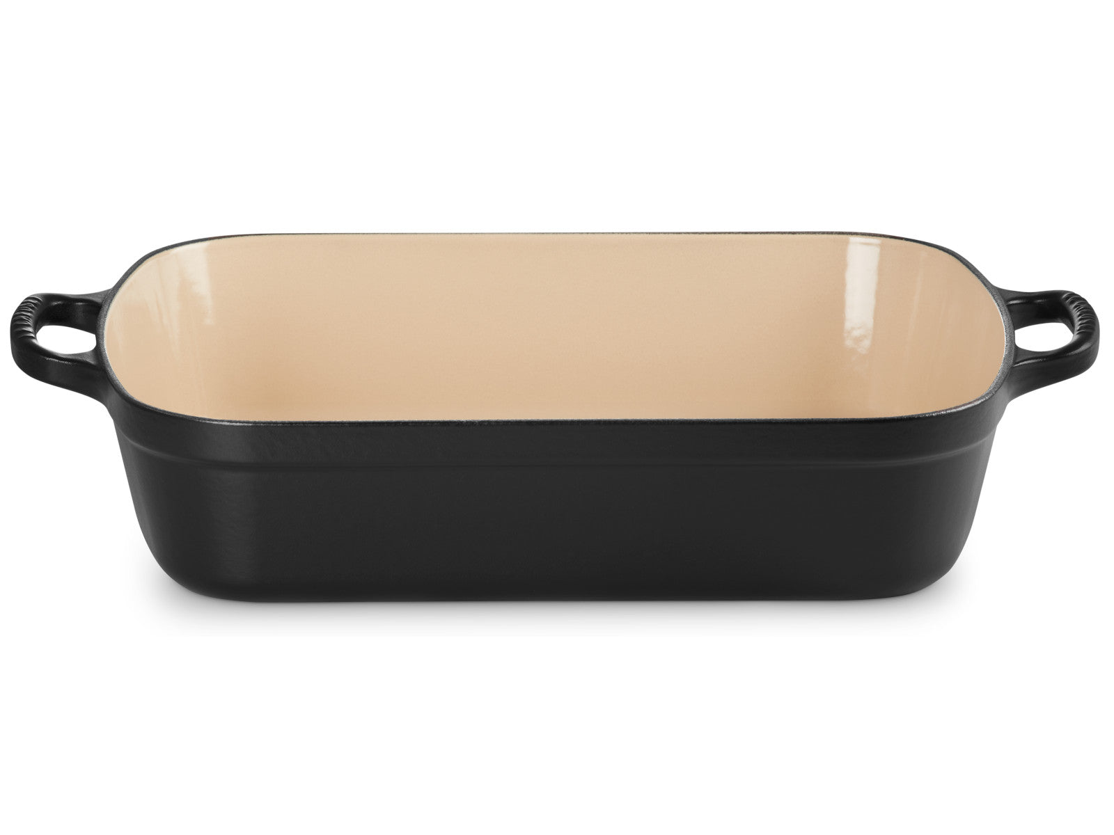 Le Creuset Bratreine Signatur schwarz matt 40,2cm Freisteller 1