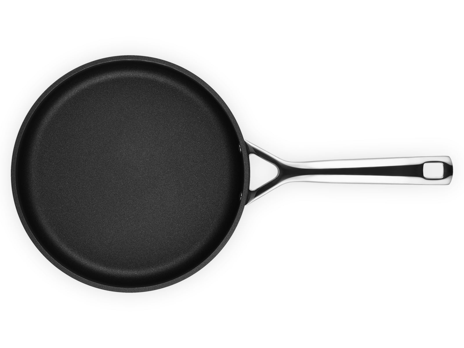 Le Creuset Aluminium-Antihaft Sautépfanne rund schwarz 24cm Freisteller 3