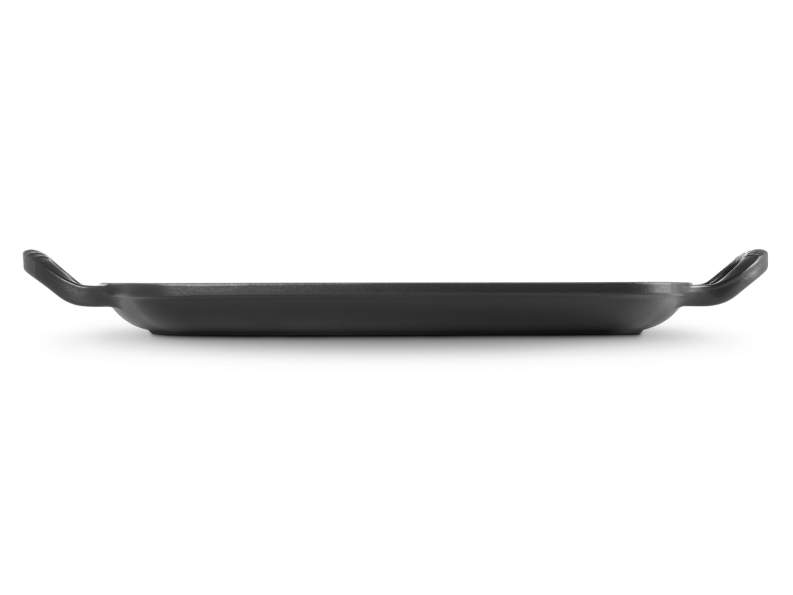 Le Creuset Grillplatte Signature rechteckig schwarz matt 30cm - Produktbild 3