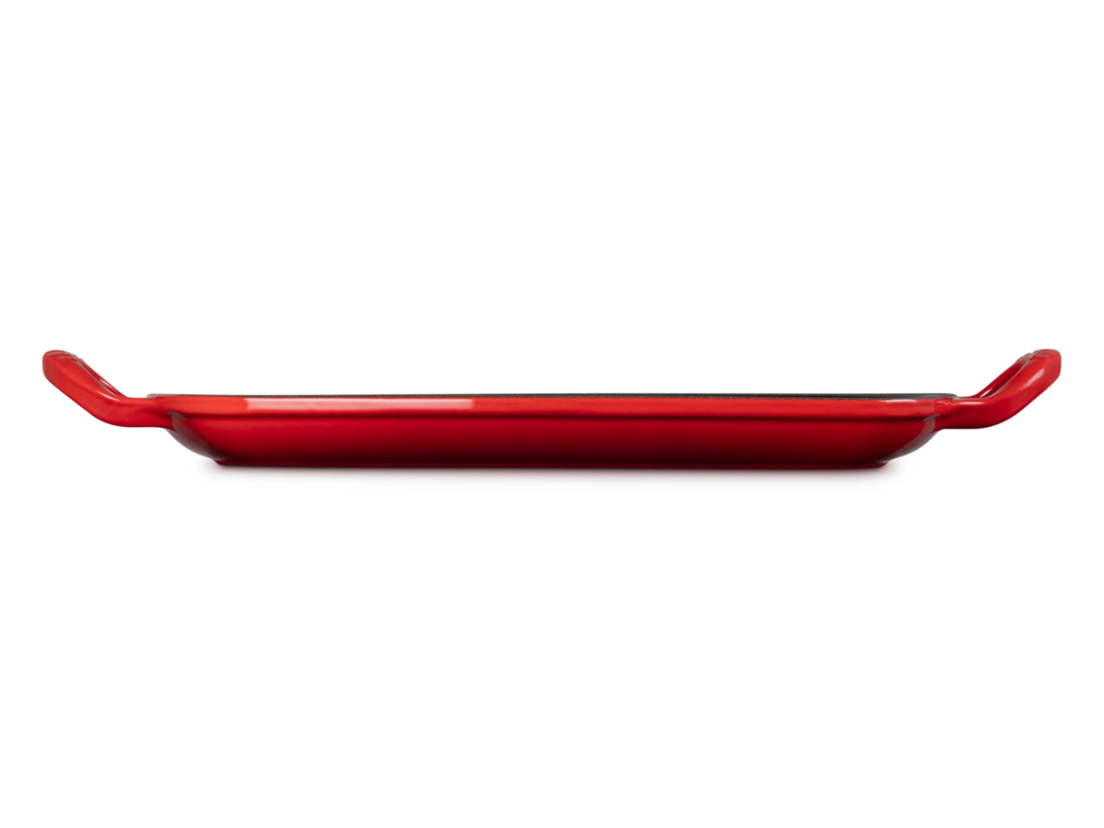 Le Creuset Grillplatte Signature rechteckig kirschrot 30cm - Produktbild 4