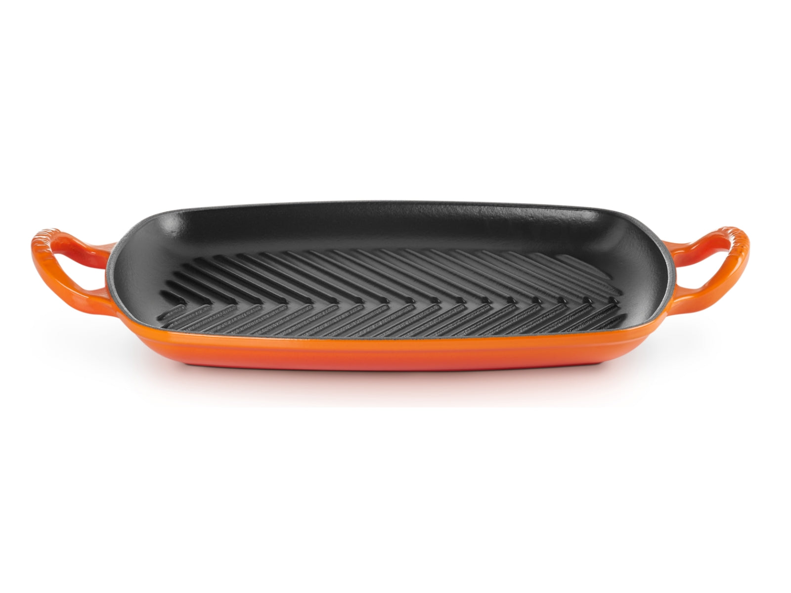 Le Creuset Grillplatte Signature rechteckig ofenrot 30cm - Produktbild 3