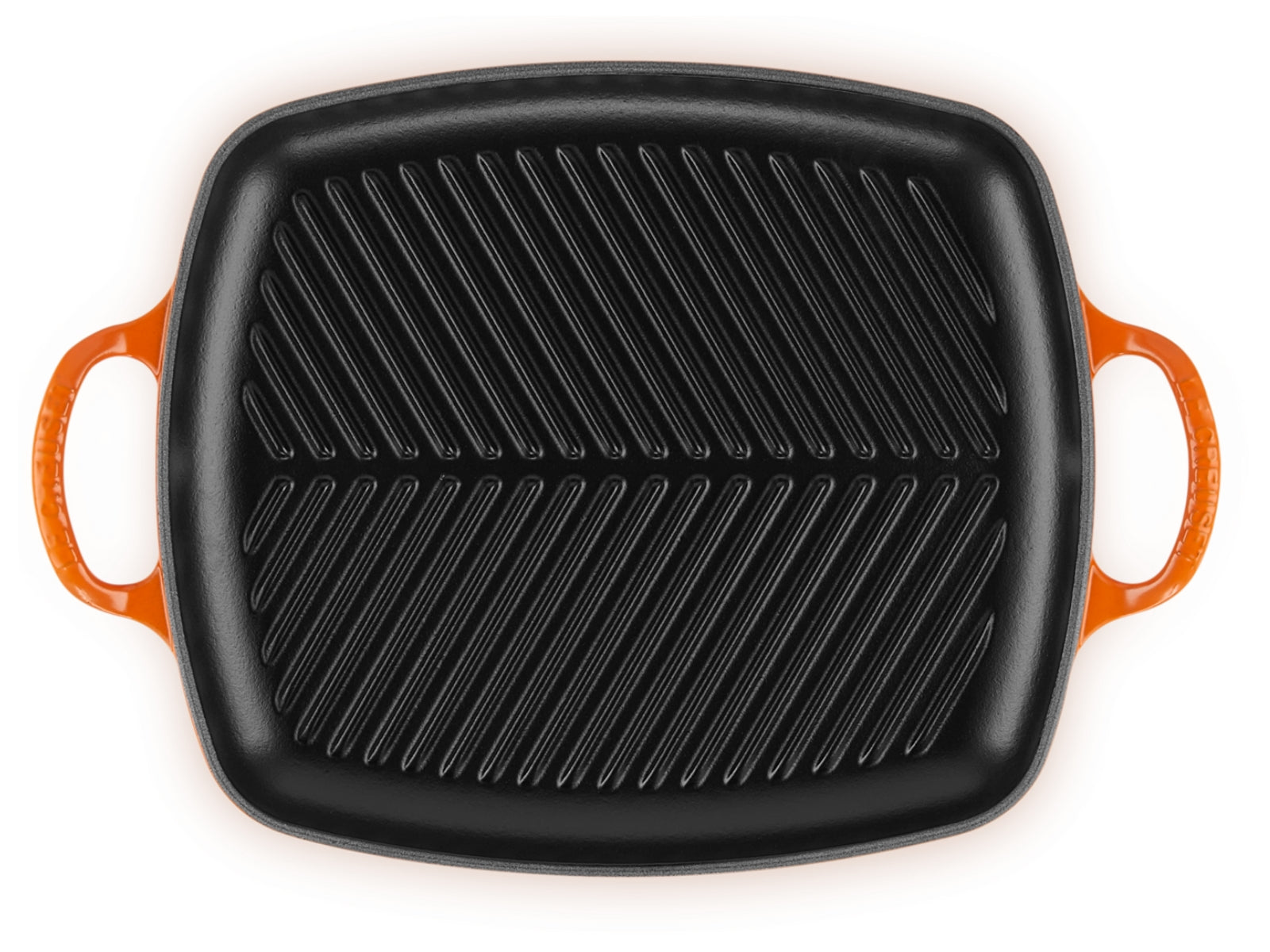 Le Creuset Grillplatte Signature rechteckig ofenrot 30cm
