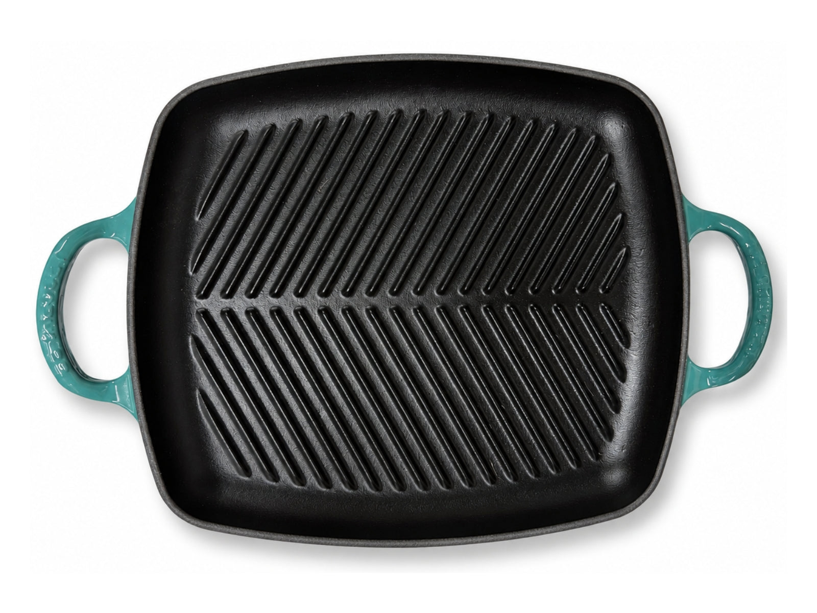 Le Creuset Grillplatte Signature rechteckig bleu riviera 30cm - Produktbild 2