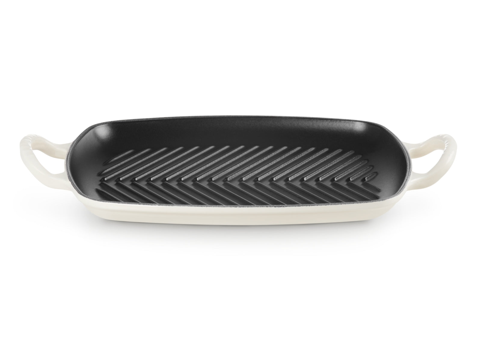 Le Creuset Grillplatte Signature rechteckig meringue 30cm - Produktbild 3