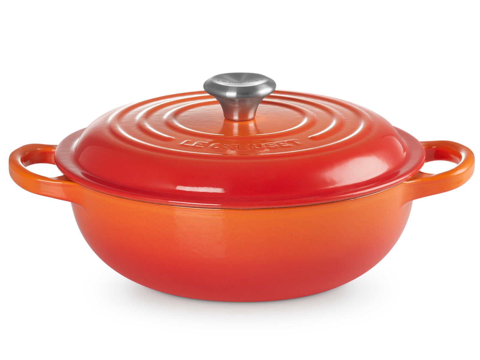 Le Creuset Stew Pot Signature rund ofenrot 22cm Freisteller 1