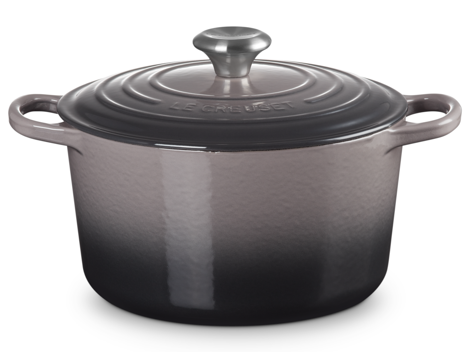 Le Creuset Bräter Signature rund flint 24cm Freisteller 1