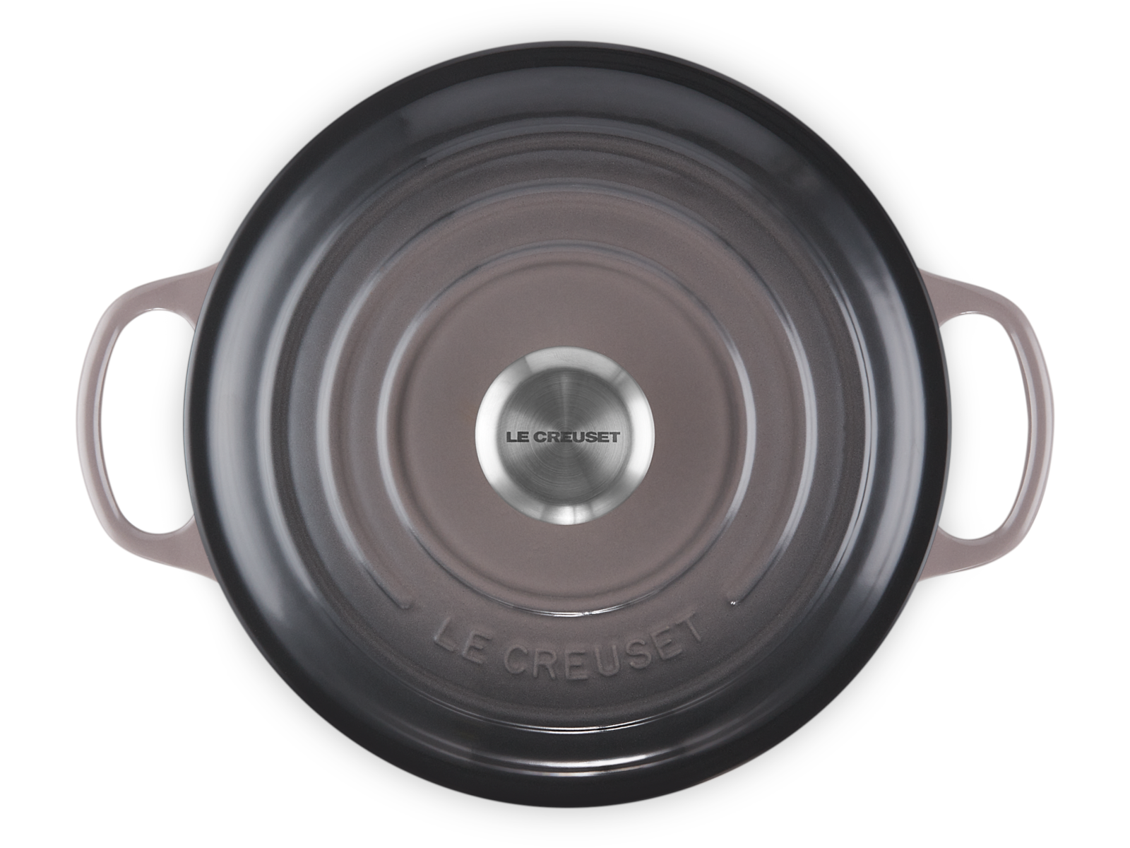 Le Creuset Bräter Signature rund flint 24cm Freisteller 5