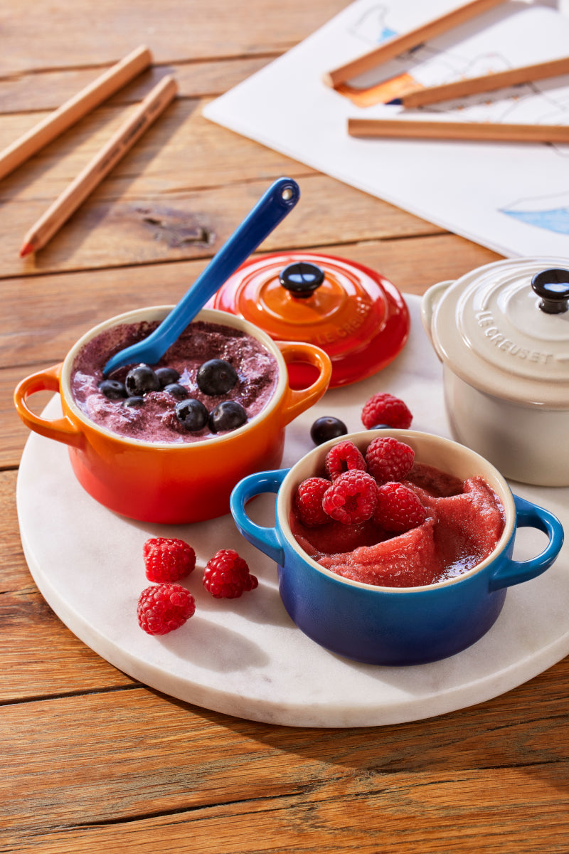 Le Creuset Mini-Cocotte rund ofenrot 14cm Lifestyle 2