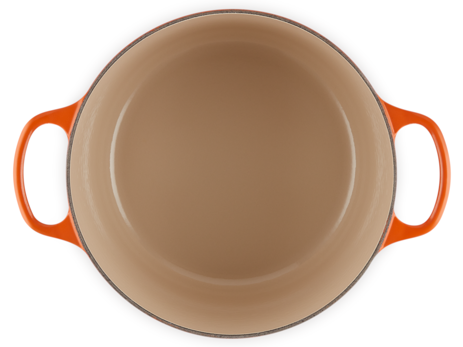 Le Creuset Bräter Signature rund ofenrot 24cm Freisteller 4