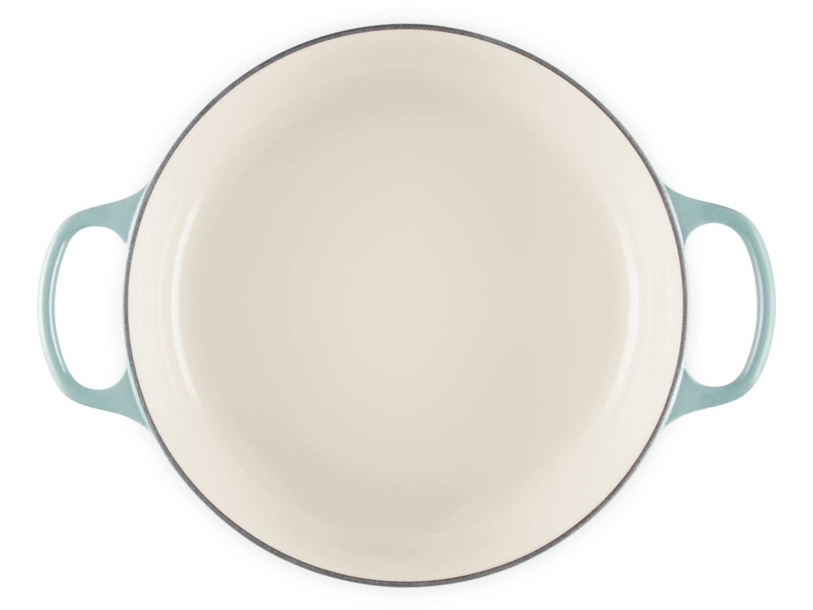 Le Creuset Gourmet-Bräter Signature rund sea salt 30cm Freisteller 4