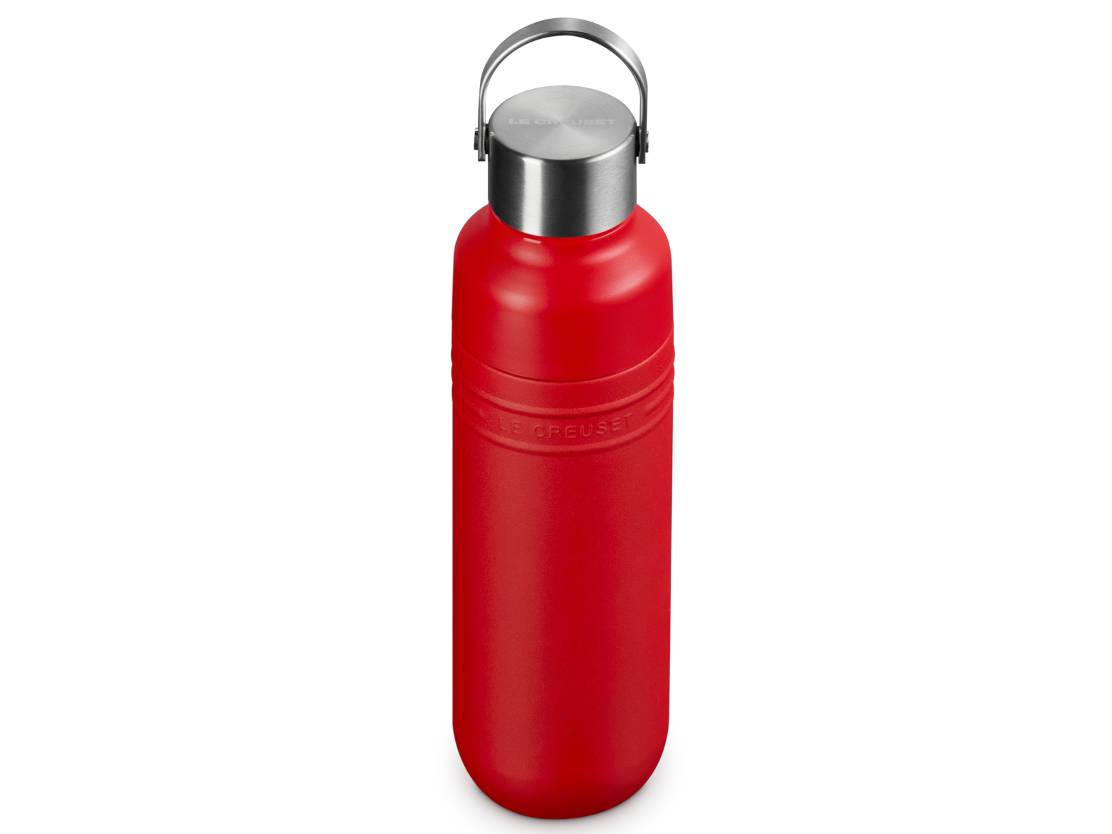 Le Creuset On The Go Trinkflasche kirschrot 500ml Freisteller 2