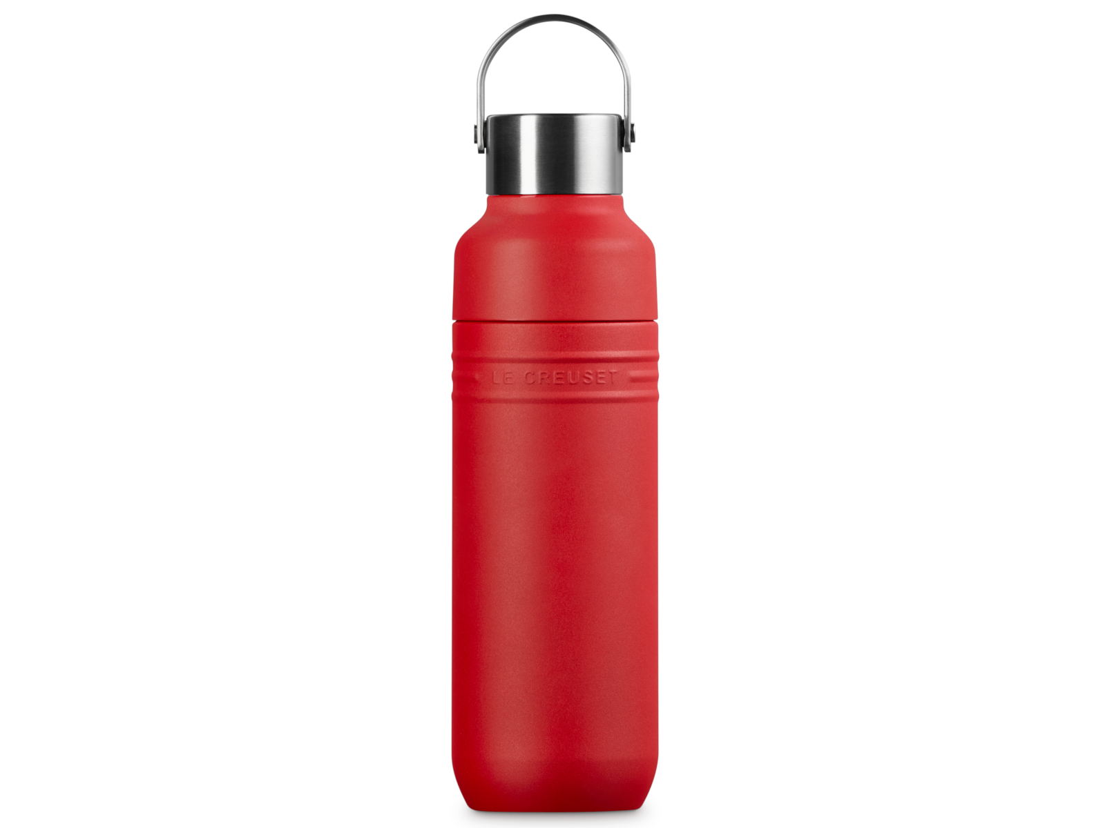 Le Creuset On The Go Trinkflasche kirschrot 500ml Freisteller 1