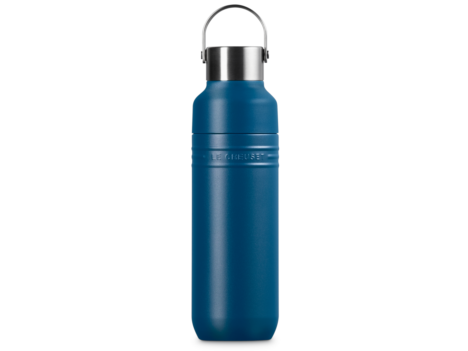 Le Creuset On The Go Trinkflasche deep teal 500ml Freisteller 1