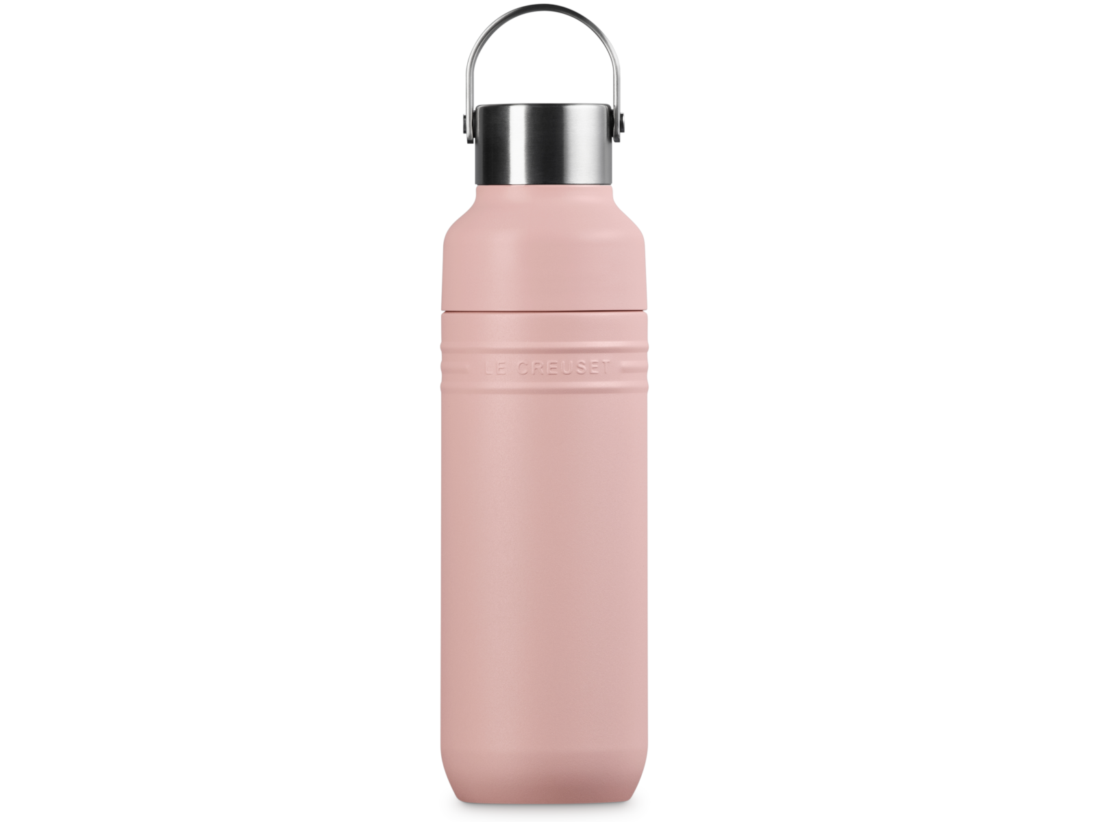 Le Creuset On The Go Trinkflasche shell pink 500ml Freisteller 1