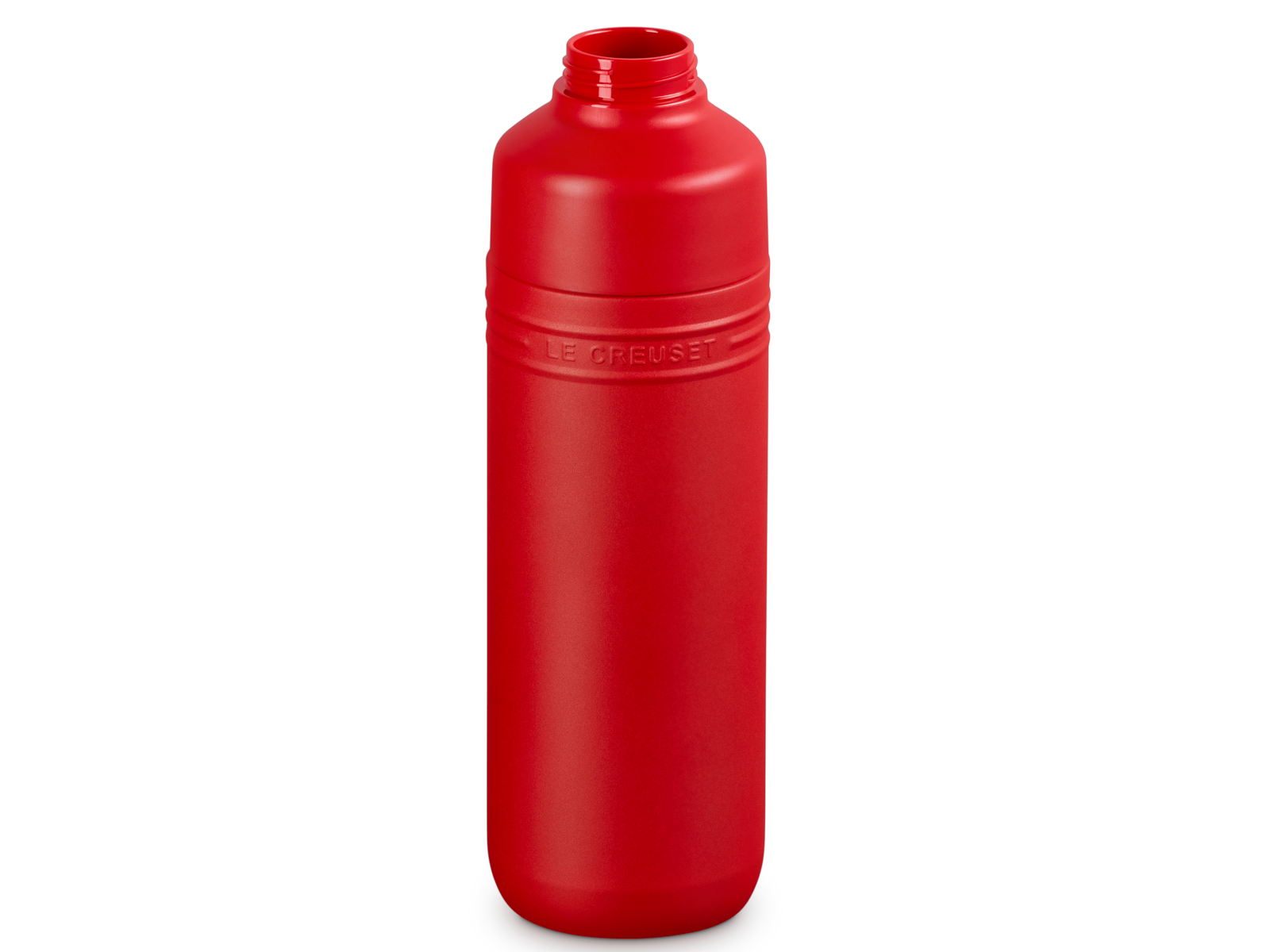 Le Creuset On The Go Trinkflasche kirschrot 1l Freisteller 3