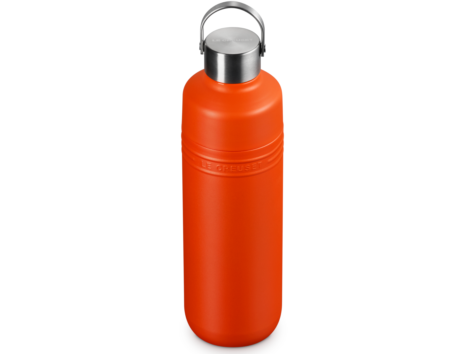 Le Creuset On The Go Trinkflasche ofenrot  1l Freistelller 2