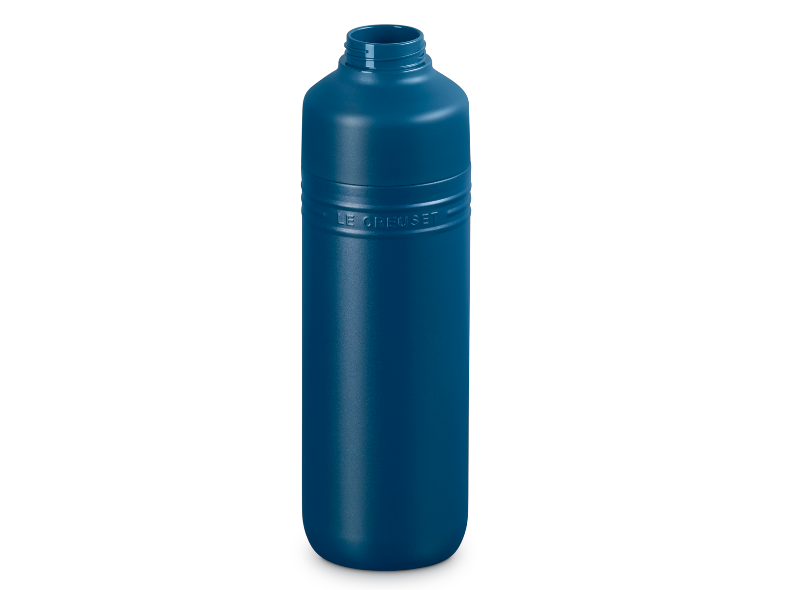 Le Creuset On The Go Trinkflasche deep teal 1l Freisteller 3