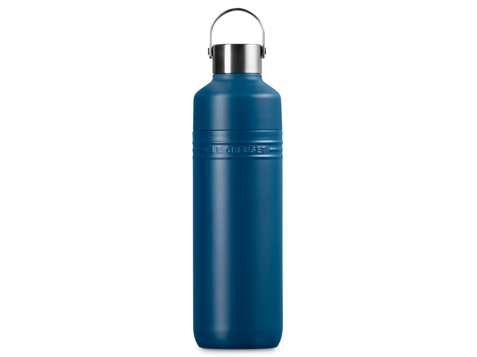 Le Creuset On The Go Trinkflasche deep teal 1l Freisteller 1