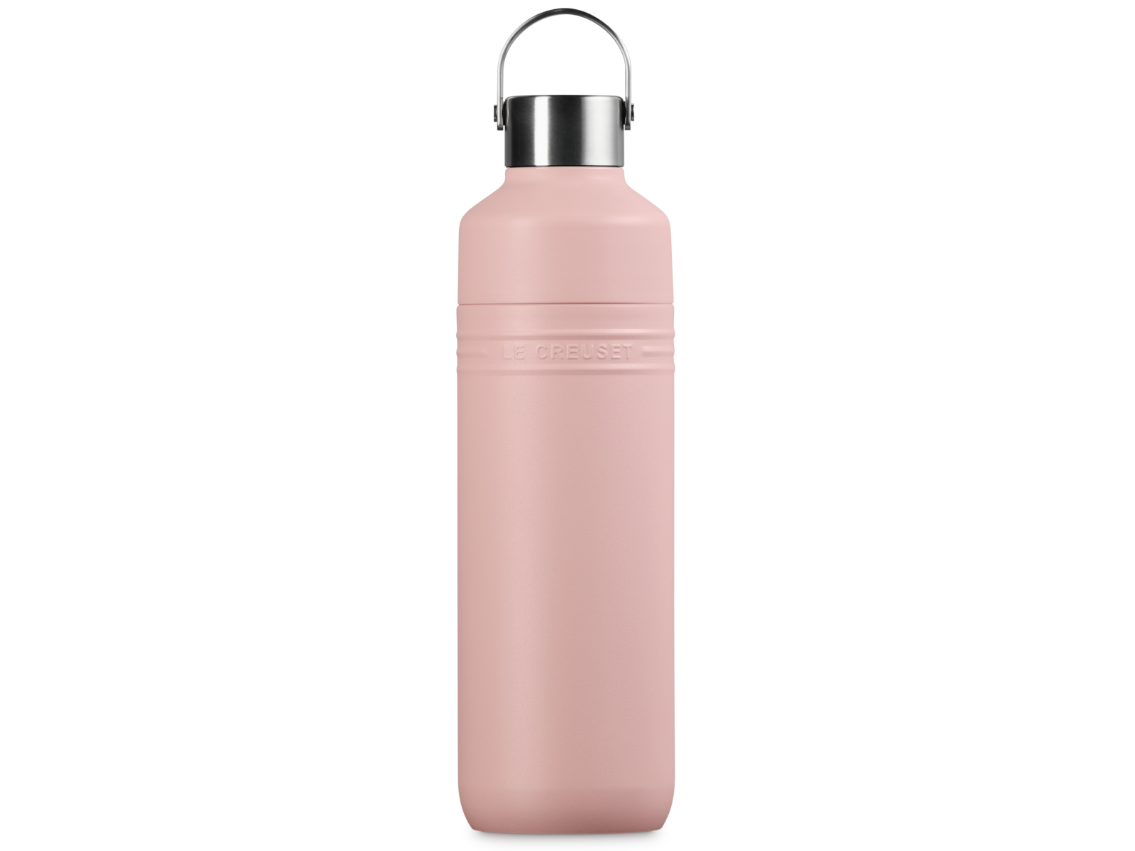 Le Creuset On The Go Trinkflasche shell pink 1l Freisteller 1