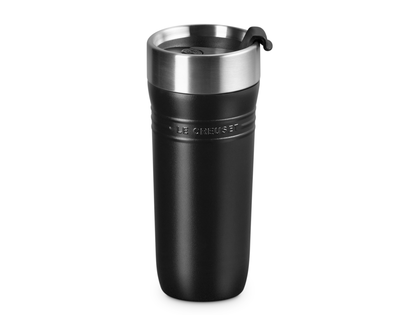 Le Creuset On The Go Thermobecher schwarz matt 350ml Freisteller 1