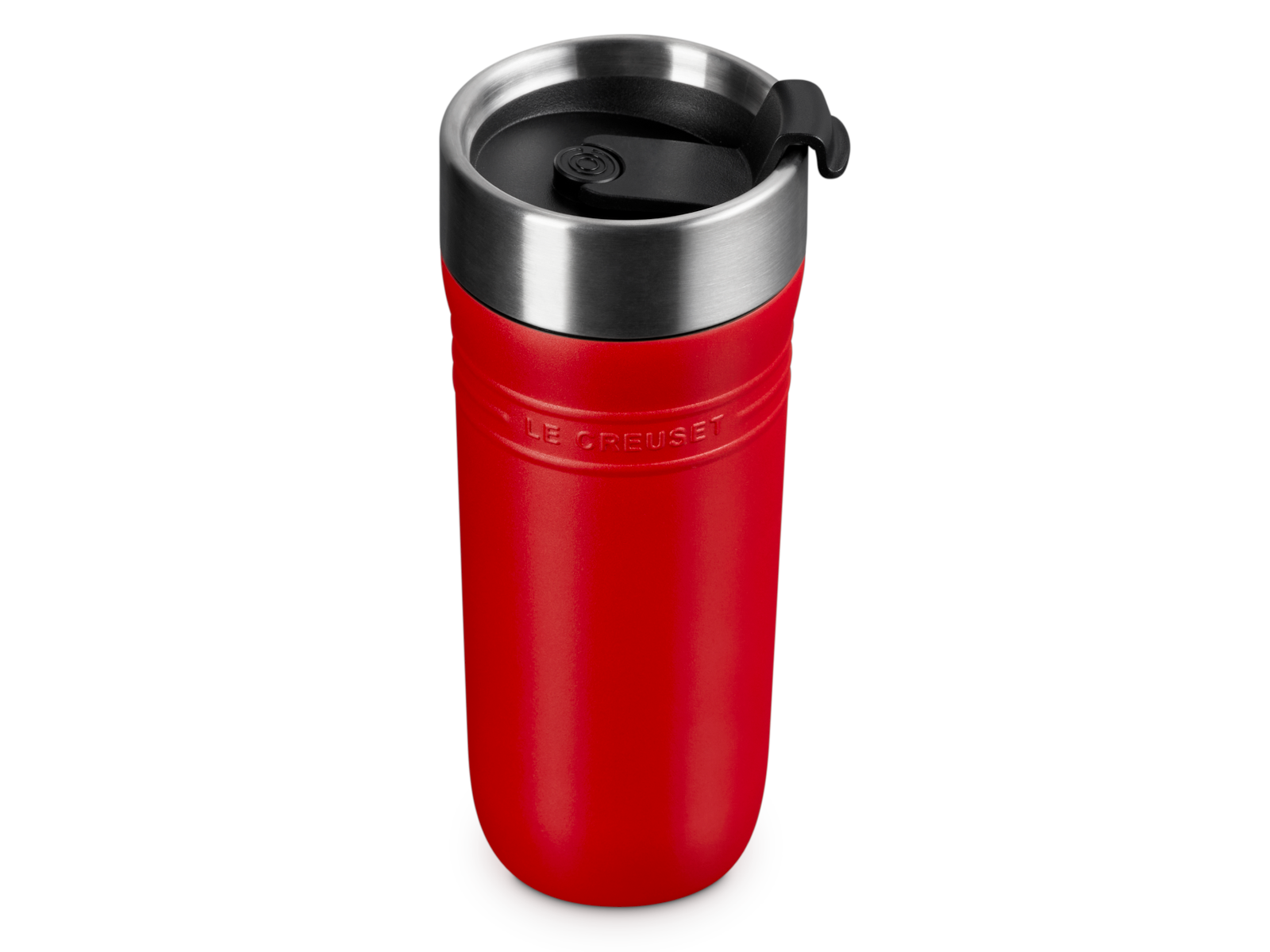 Le Creuset On The Go Thermobecher kirschrot 350ml Freisteller 3