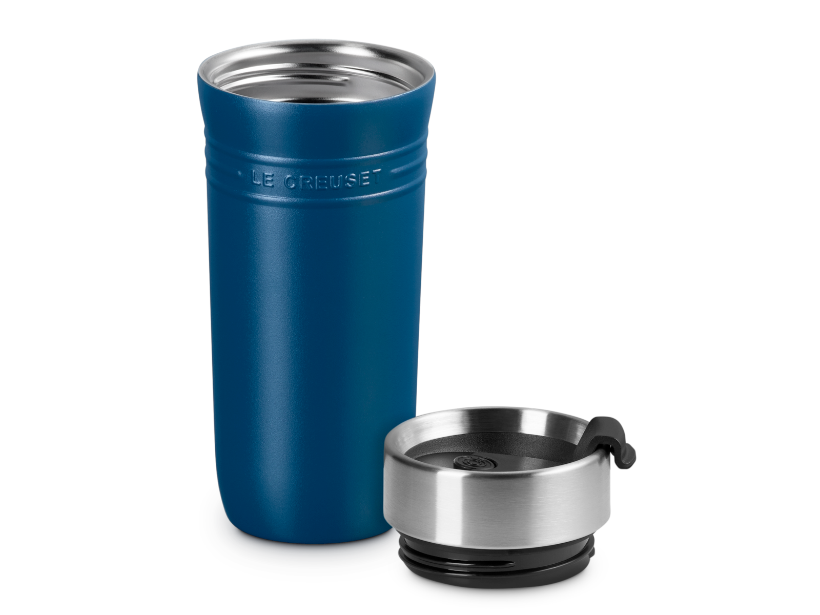 Le Creuset On The Go Thermobecher deep teal 350ml Freisteller 2