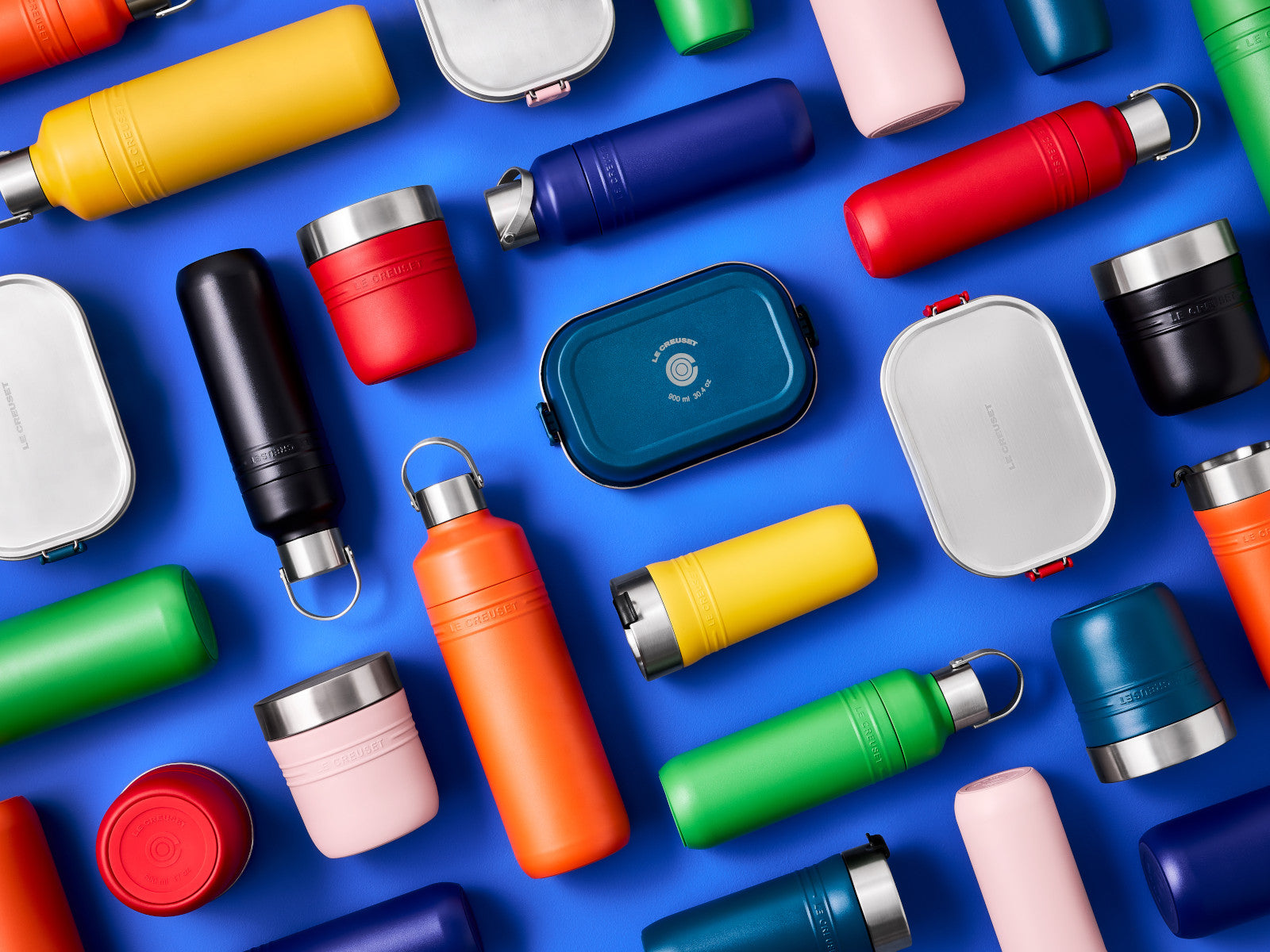 Le Creuset On The Go Trinkflasche shell pink 500ml Freisteller 1