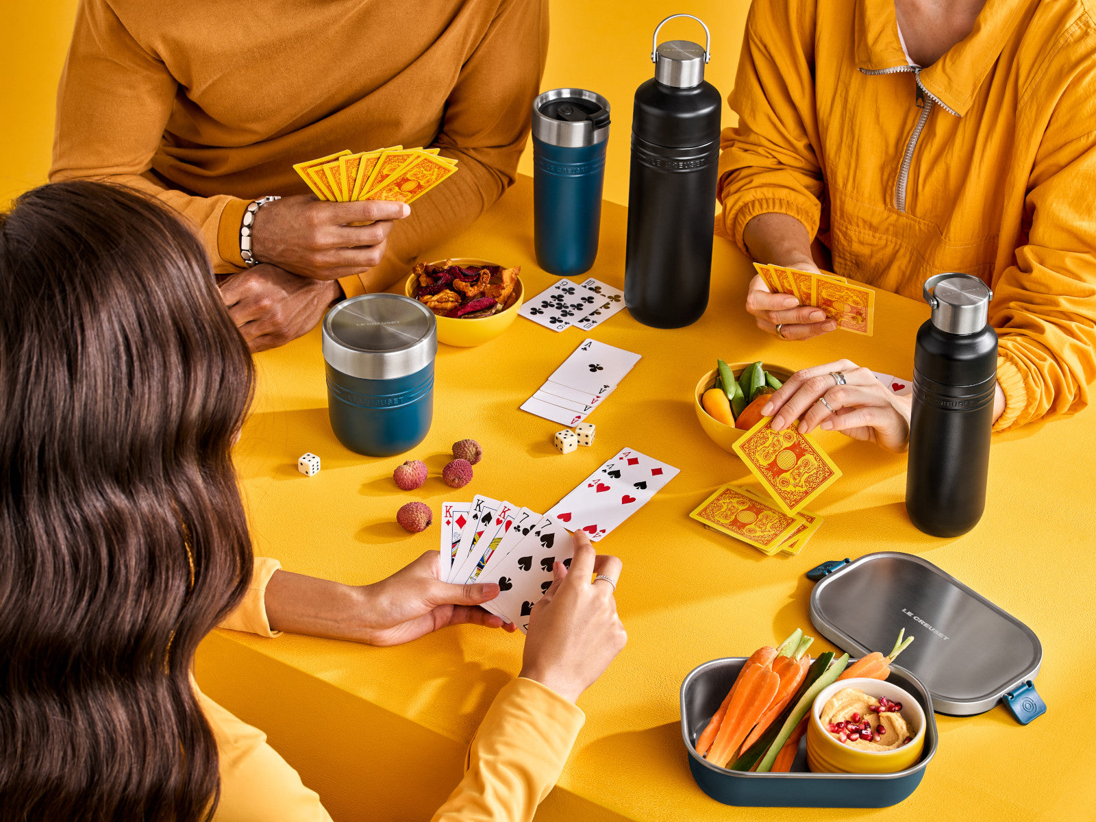 Le Creuset On The Go Thermobehälter deep teal 500ml Lifestyle 12