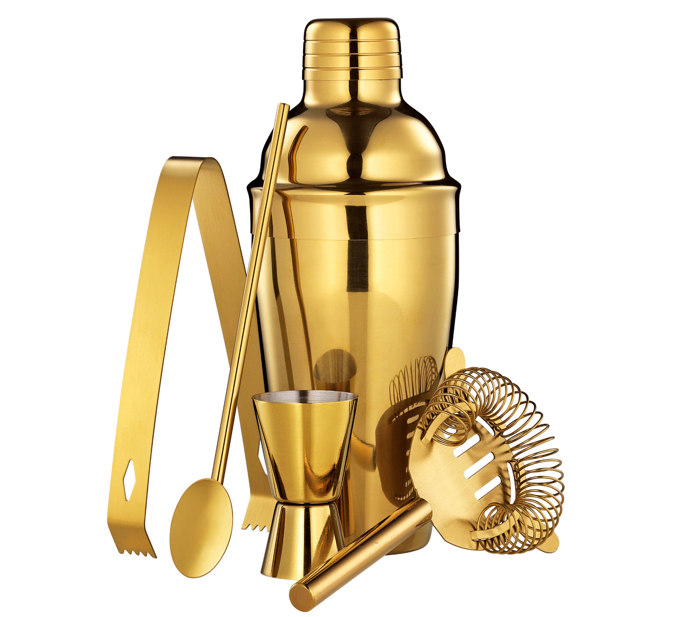 cilio Bar Set GOLDEN MULE 5tlg Freisteller