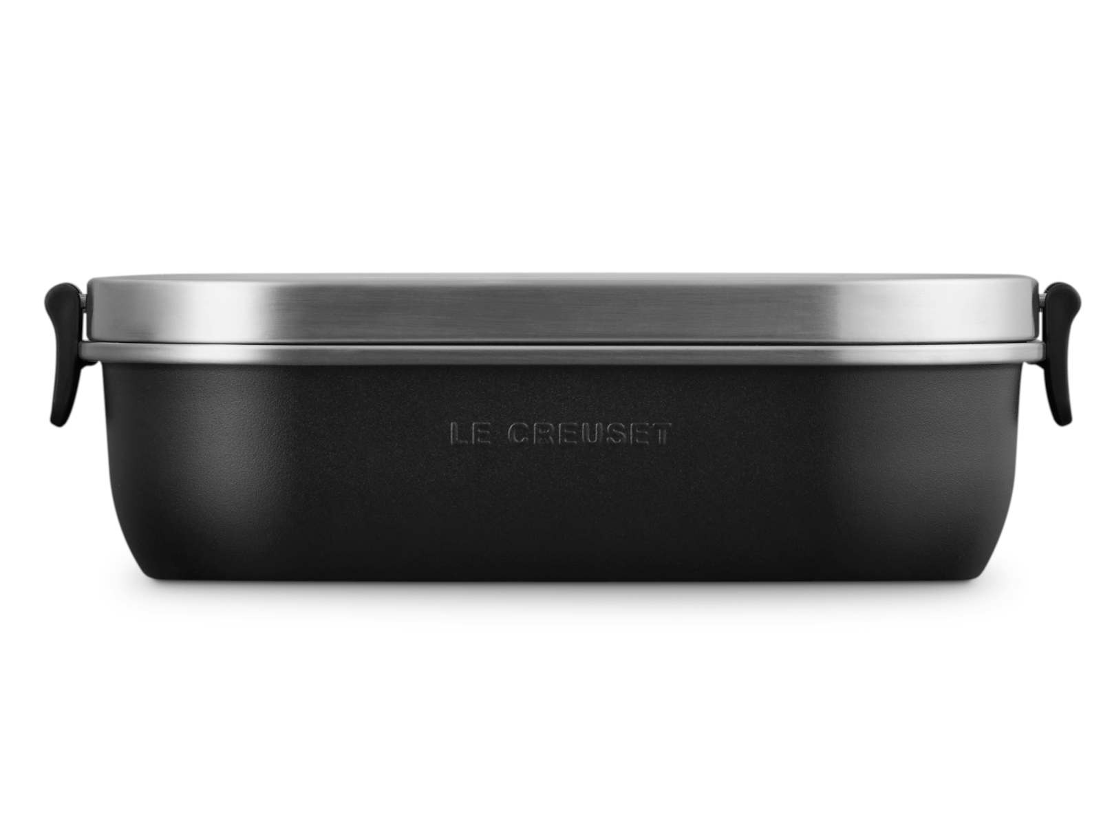 Le Creuset On The Go Lunchbox schwarz matt 900ml Freisteller 4