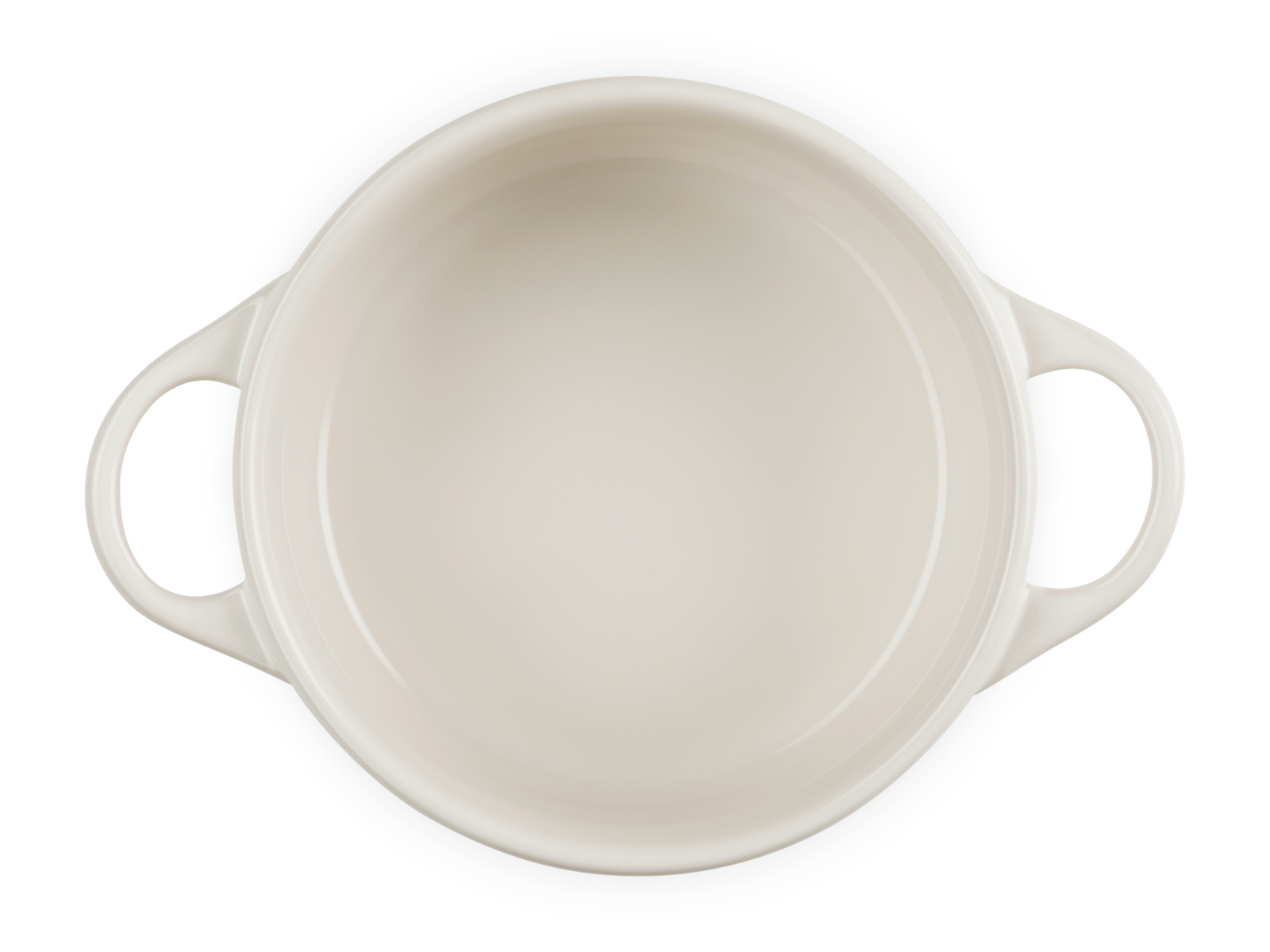 Le Creuset Mini-Cocotte rund meringue 14cm Freisteller 4