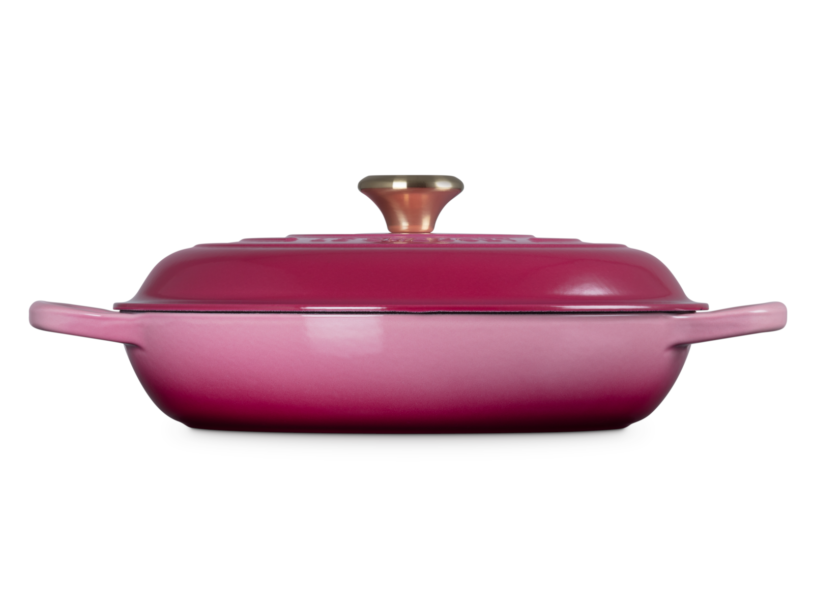 Les Creuset Gourmet-Profitopf Signature rund berry 30cm Freisteller 3