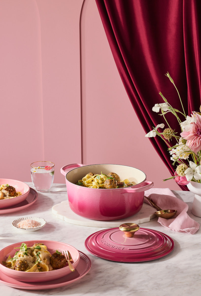 Les Creuset Suppenteller Coupe rose quartz 22cm Lifestyle 4