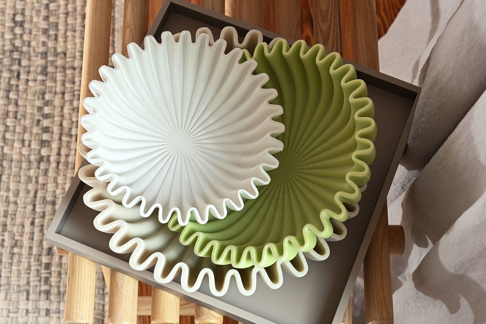 Giftcompany Korba Schale L grün 30cm Lifestyle 6