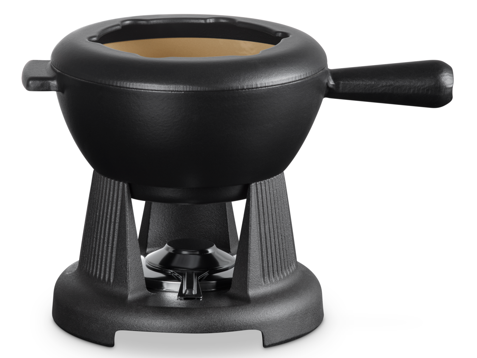Le Creuset Käsefondue schwarz matt 2l Freisteller 3