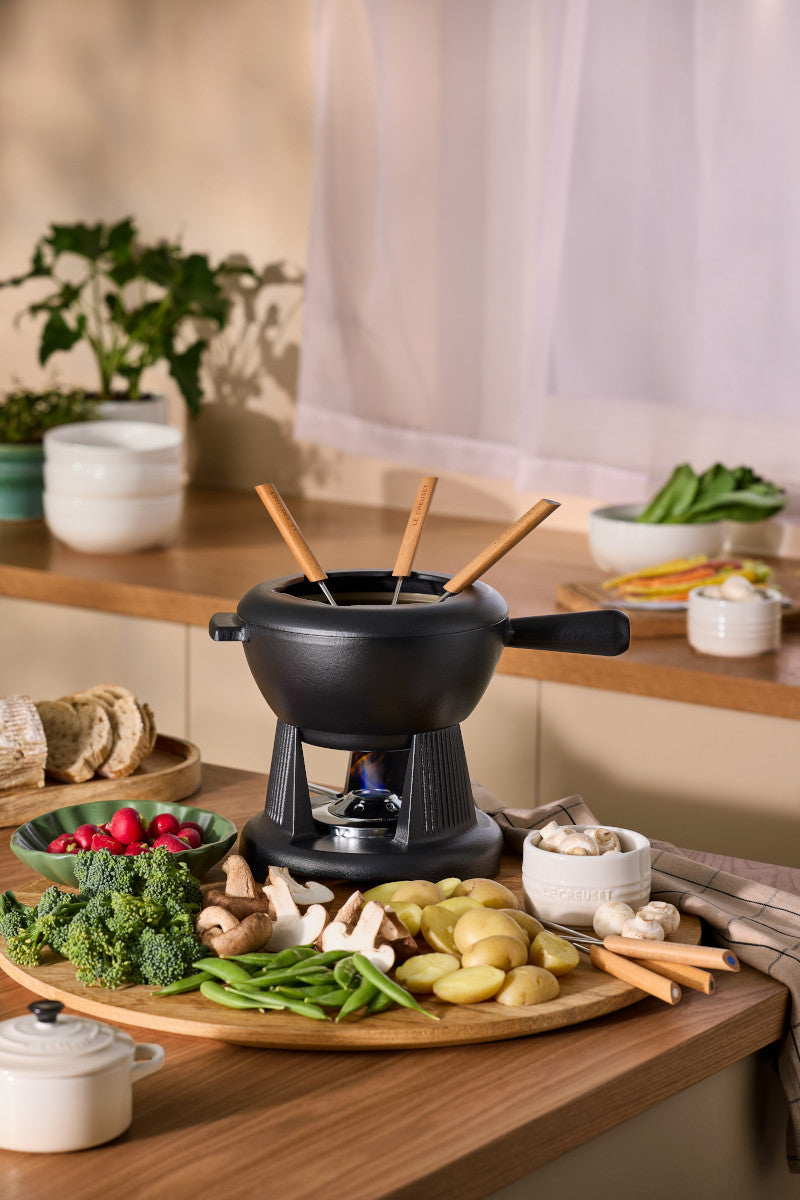 Le Creuset Käsefondue schwarz matt 2l - Produktbild 5