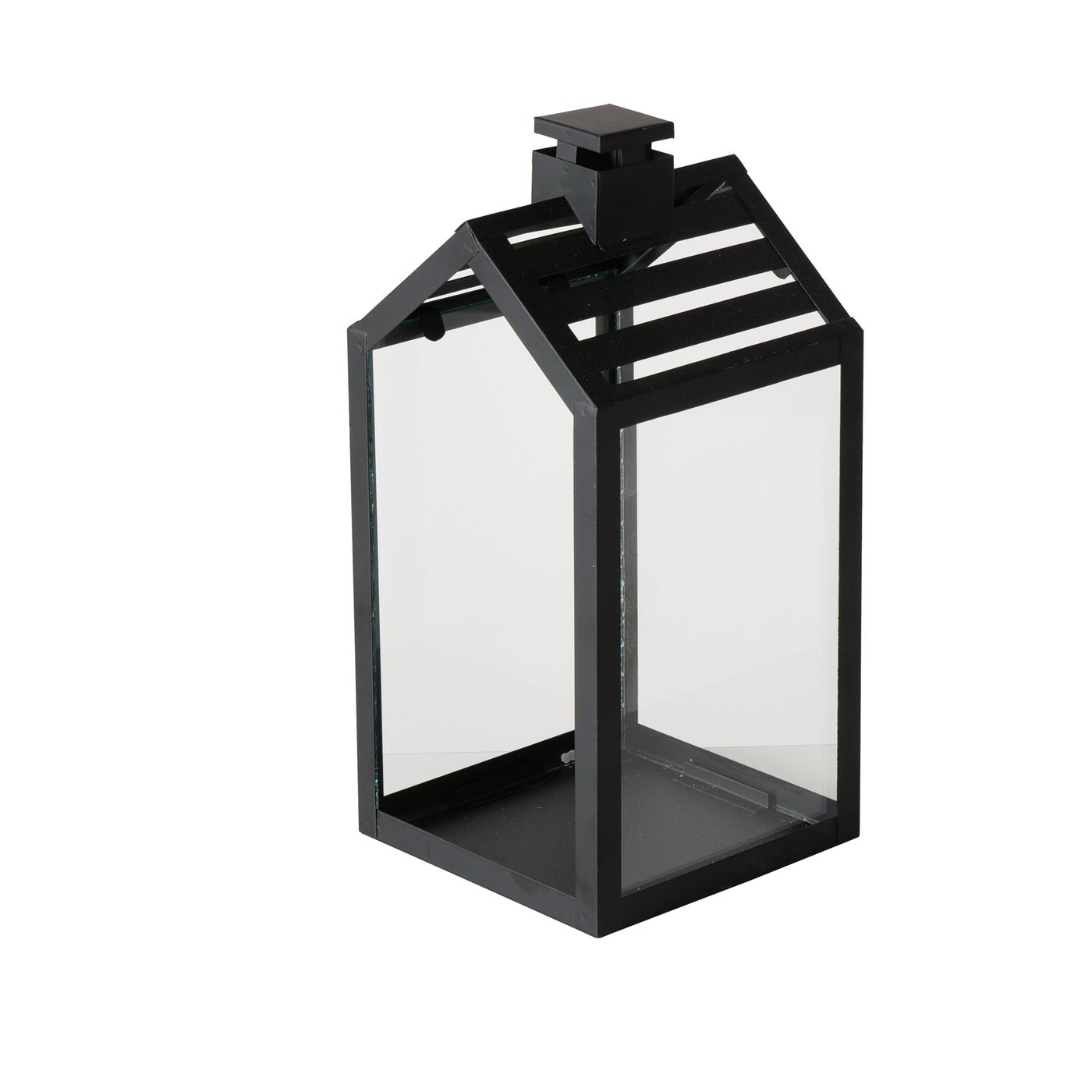 Boltze Cody Laterne schwarz 35cm (1 Stück) Freisteller 2