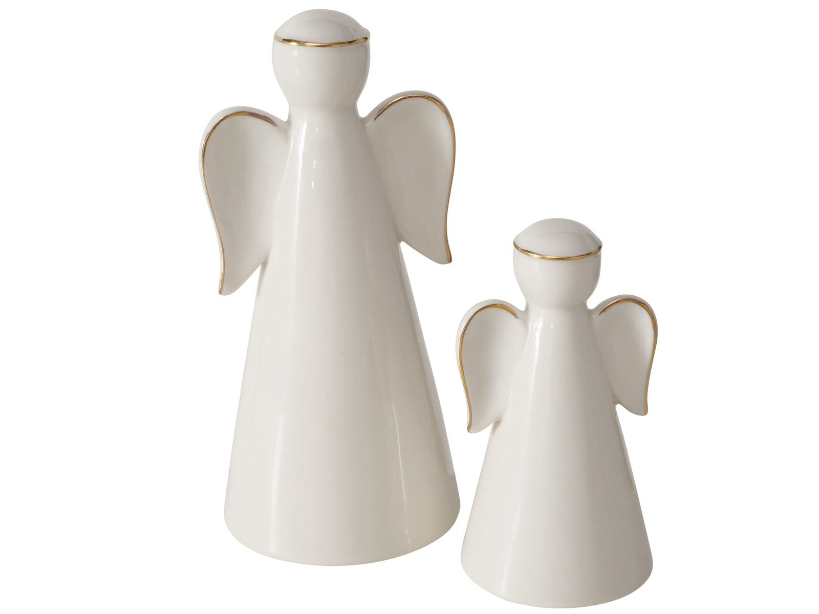 Boltze Veliden Engel weiß gold 17cm (1 Stück)