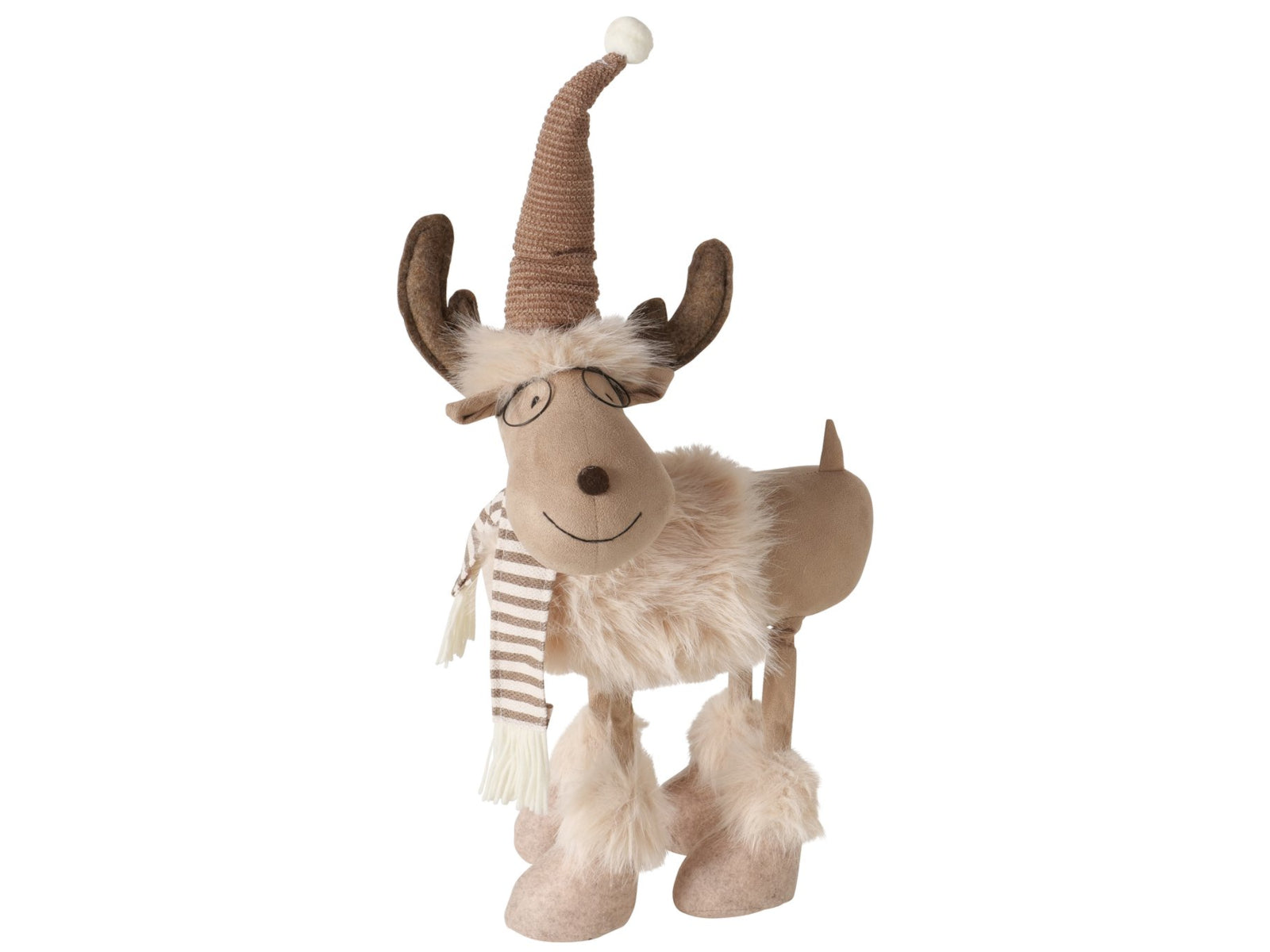 Boltze Franky Figur Elche beige 45cm (1 Stück) Freisteller 1