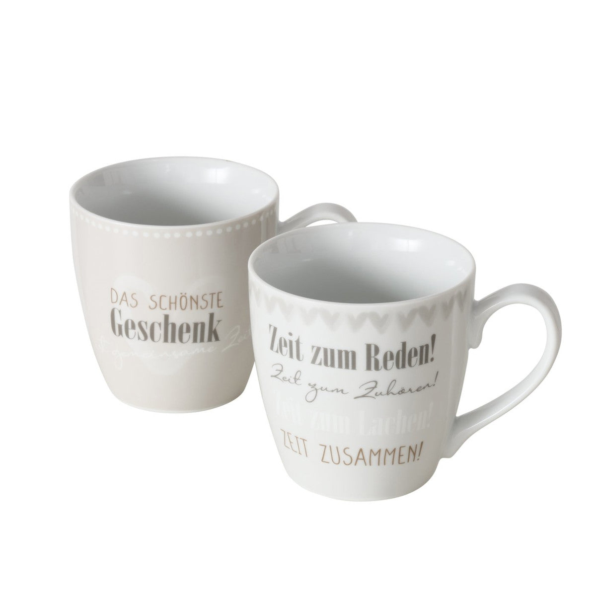 Boltze Jumbobecher "Wertschätzung" 480ml sortiert (1 Stück) Freisteller 1