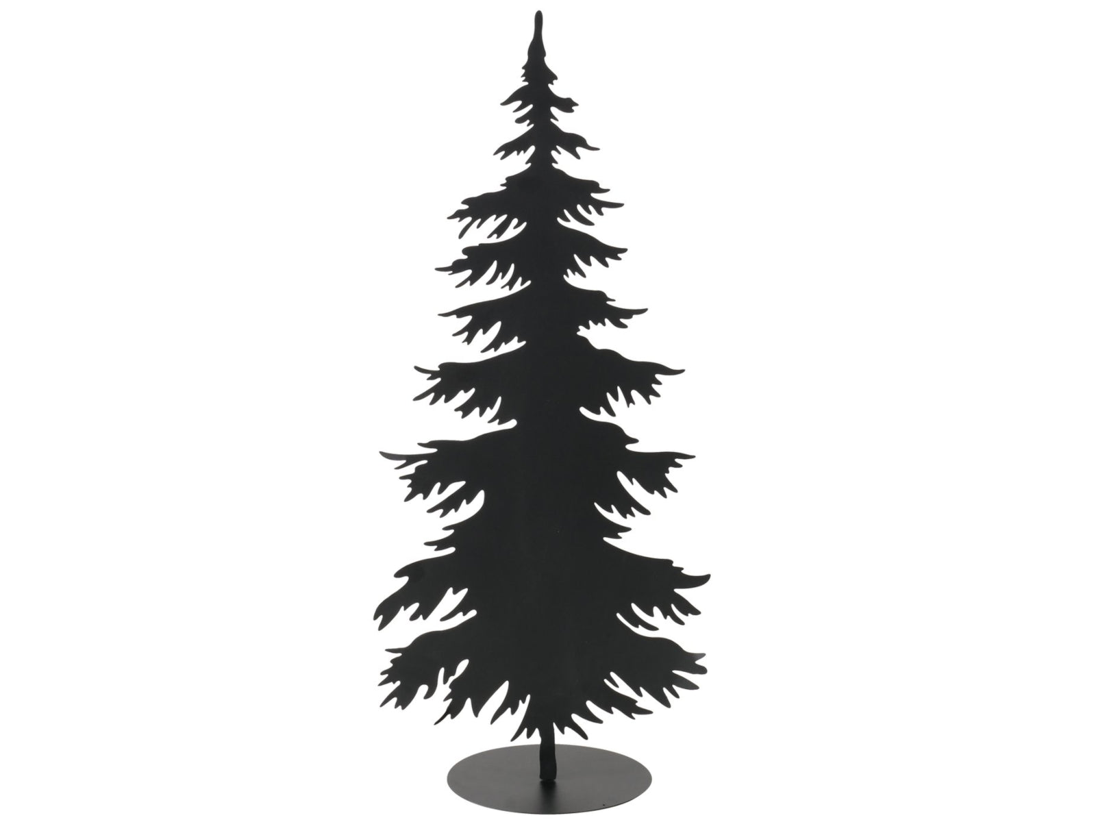 Boltze Findus Baum mit Stand schwarz 90cm (1 Stück) Freisteller 1
