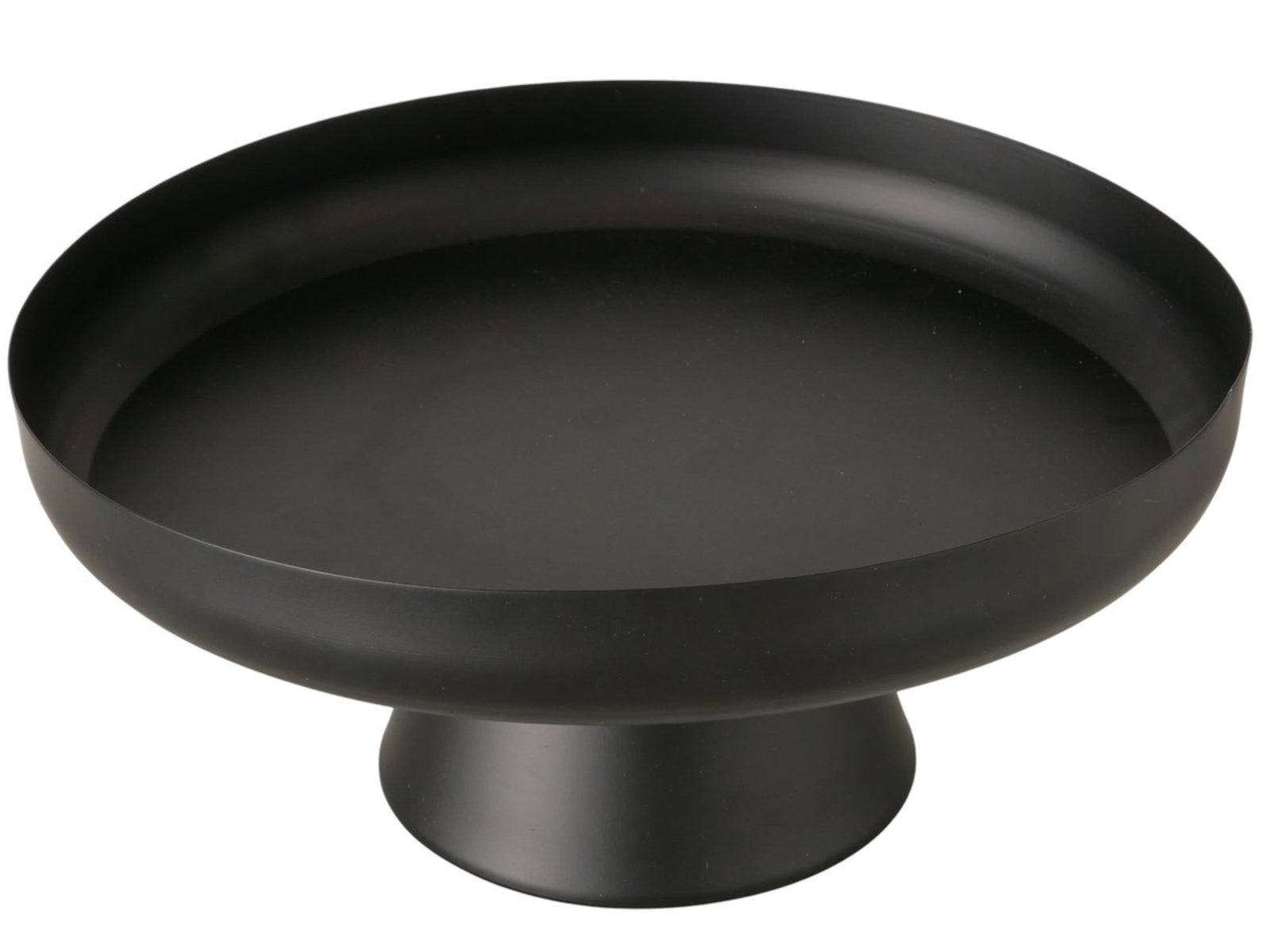 Boltze Credo Schale mit Stand schwarz 30,5cm (1 Stück) Freisteller 1