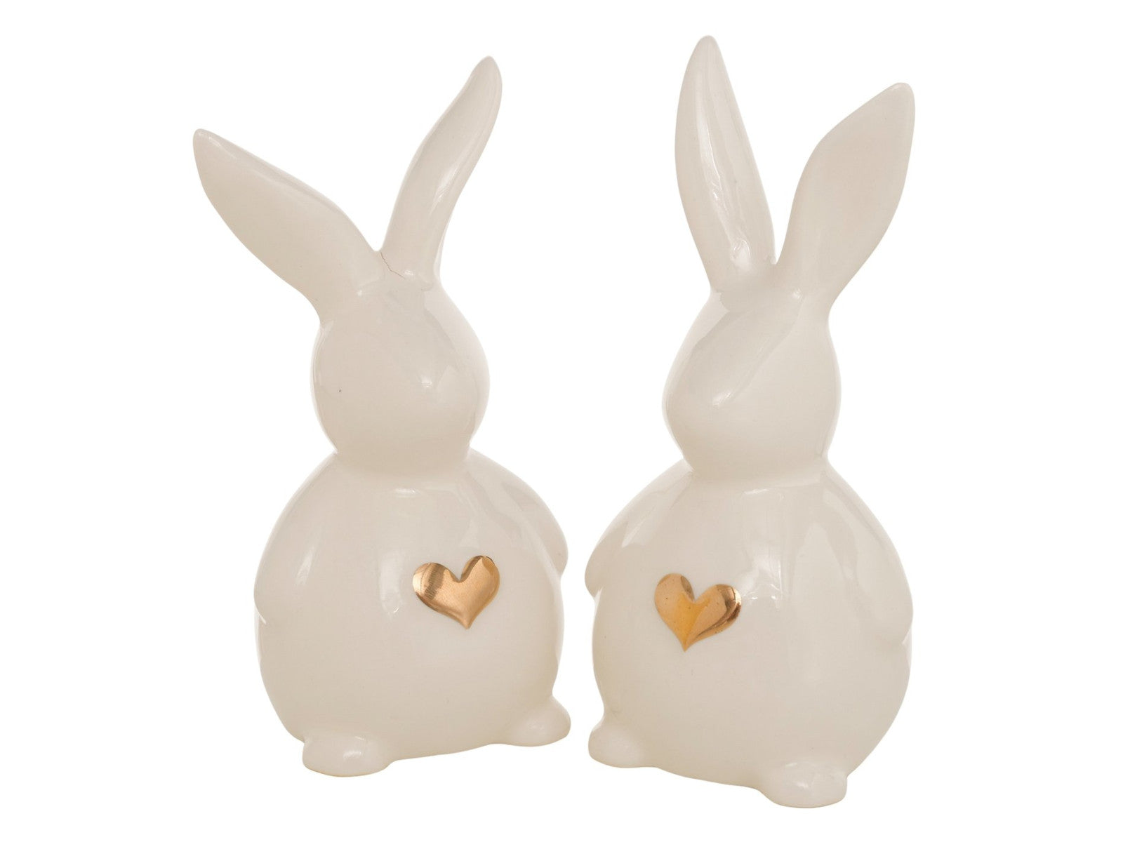 Boltze Jeppe Figur Hase sortiert weiß 14cm (1 Stück) Freisteller 1