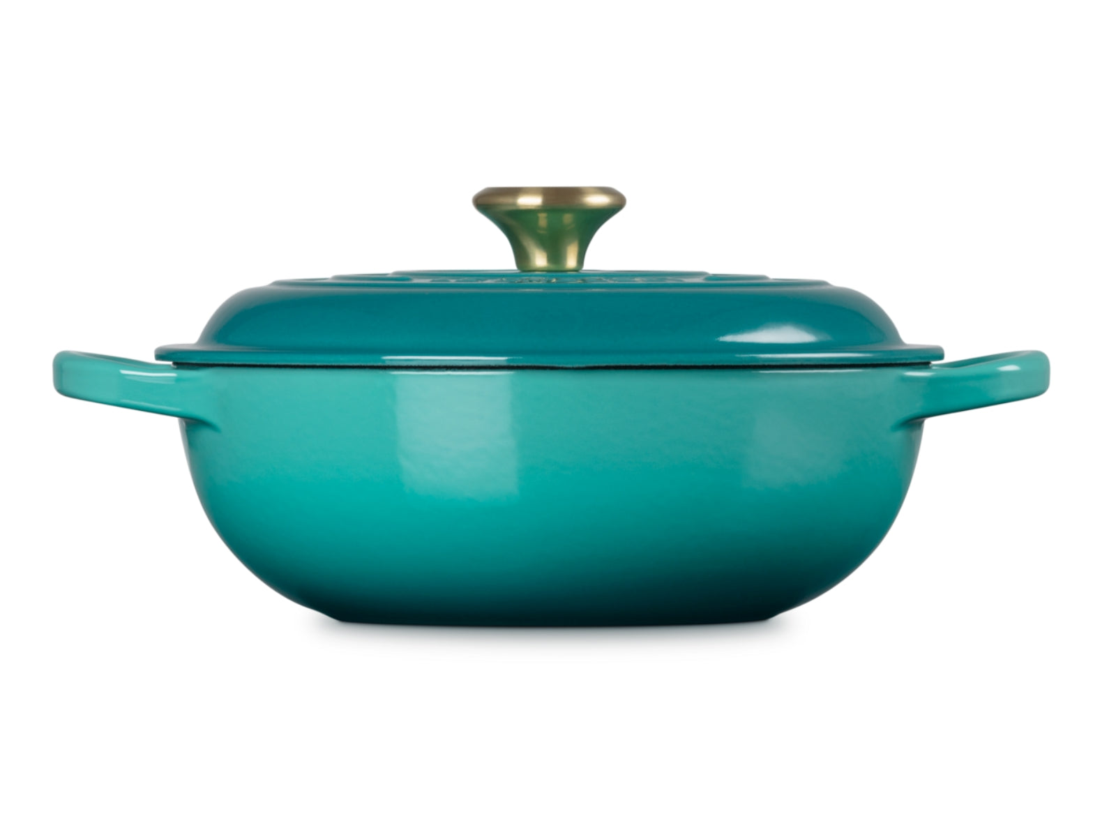 Le Creuset Stew Pot Signature rund bleu riviera 22cm - Produktbild 2