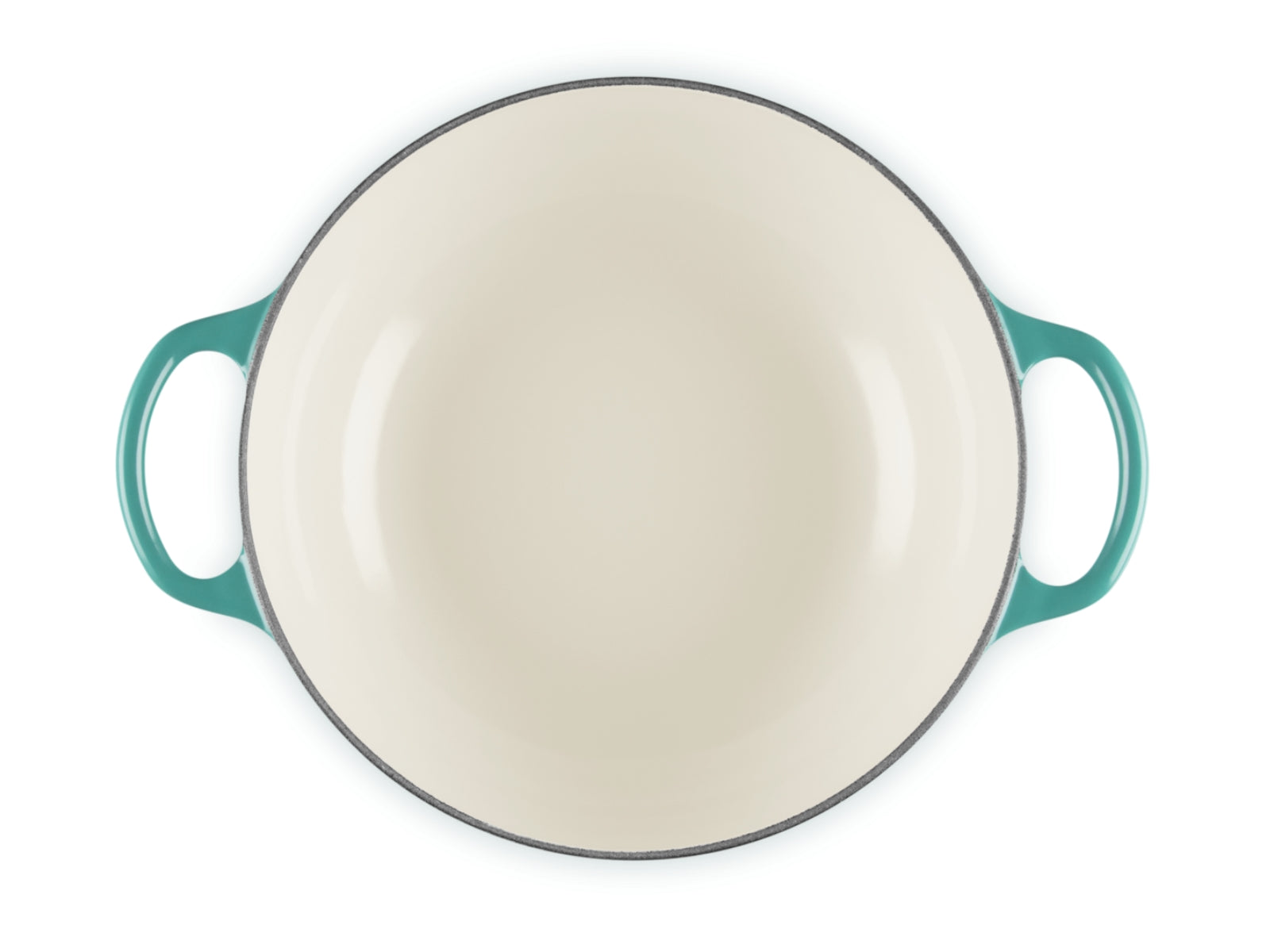 Le Creuset Stew Pot Signature rund bleu riviera 22cm - Produktbild 4
