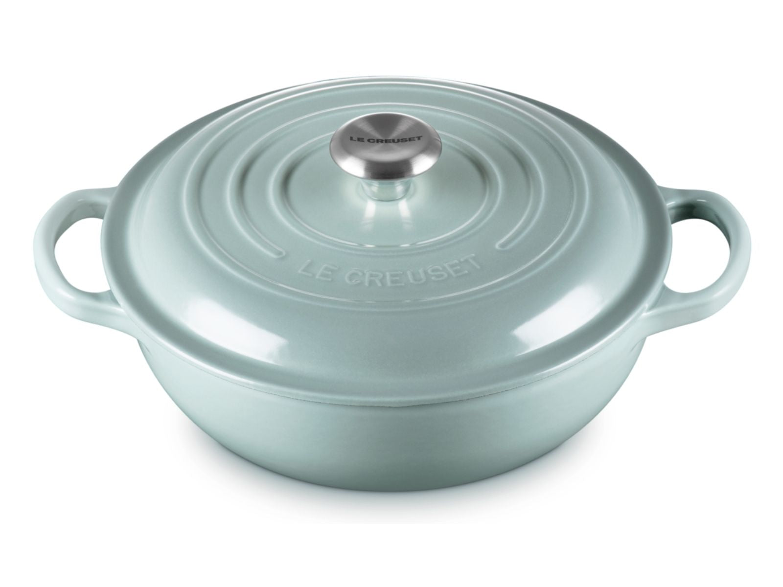 Le Creuset Stew Pot Signature rund sea salt 22cm - Produktbild 2