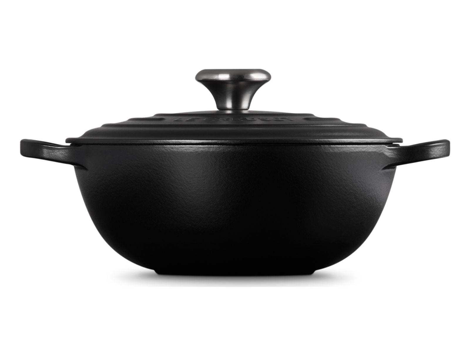 Le Creuset Bräter La Marmite Signature rund schwarz matt 24cm - Produktbild 5